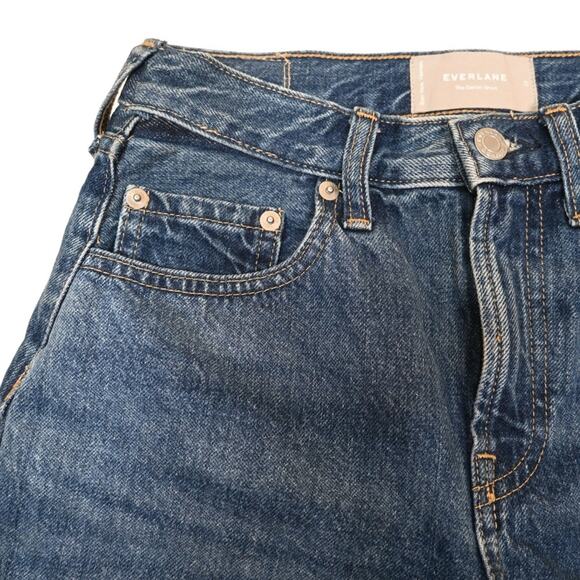 Everlane Womens 23 The Denim Short Cuffed Jean Short - Picture 3 of 10